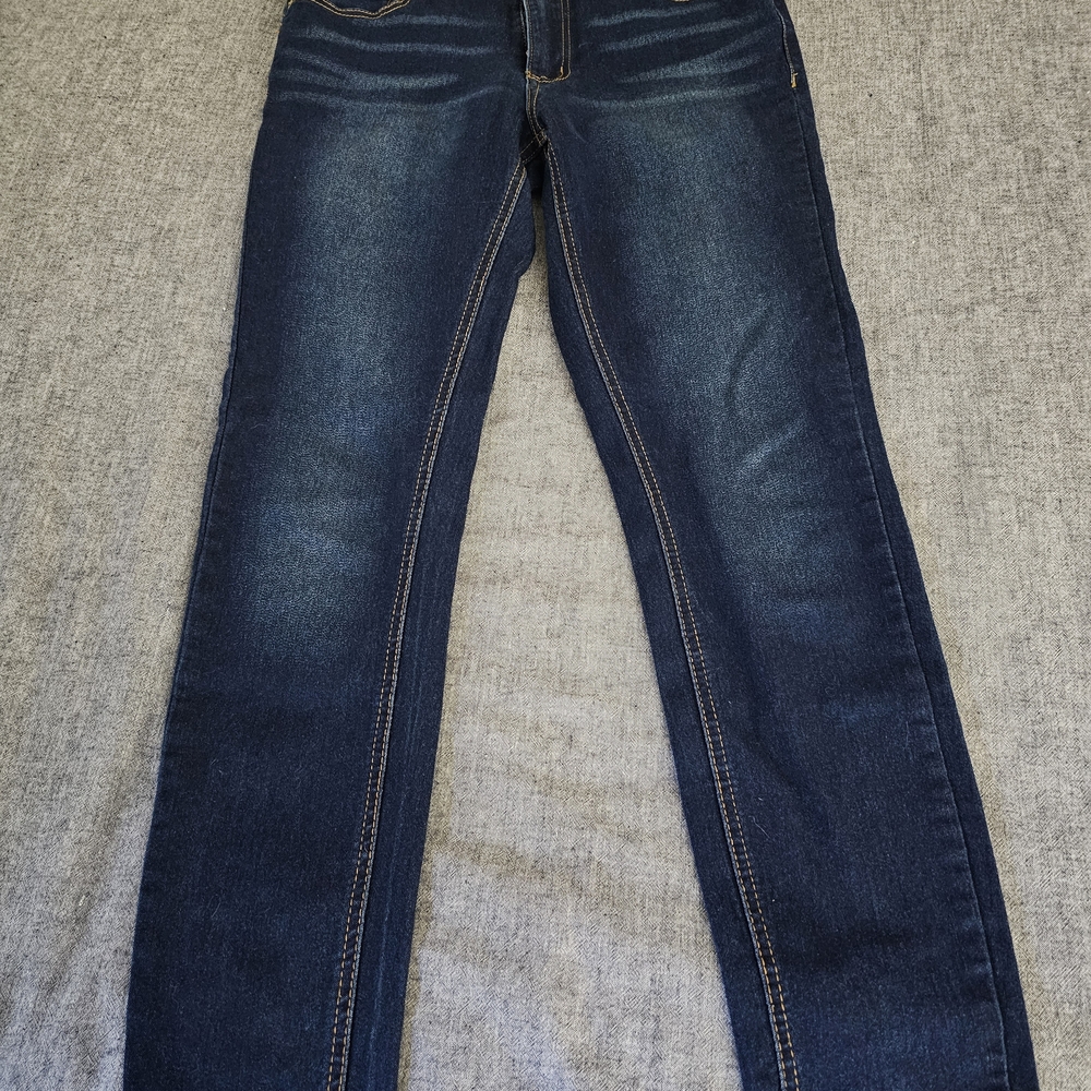 Ellen Tracy Cora Women's Dark Blue Straight Leg Jeans
